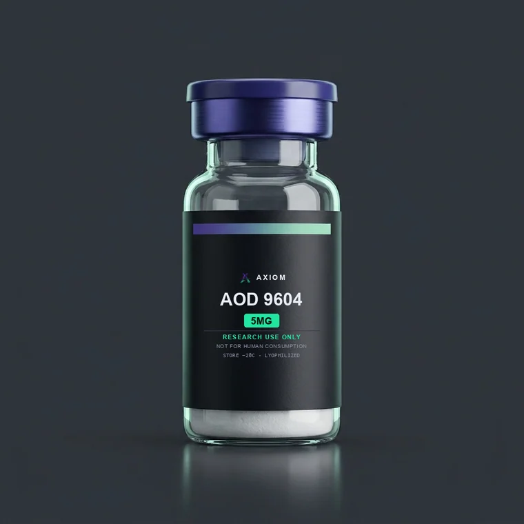 AOD 9604 5mg vial, research use only